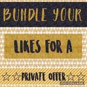 🌺🌸BUNDLE YOUR LIKES FOR A PRIVATE OFFER🌼🌺